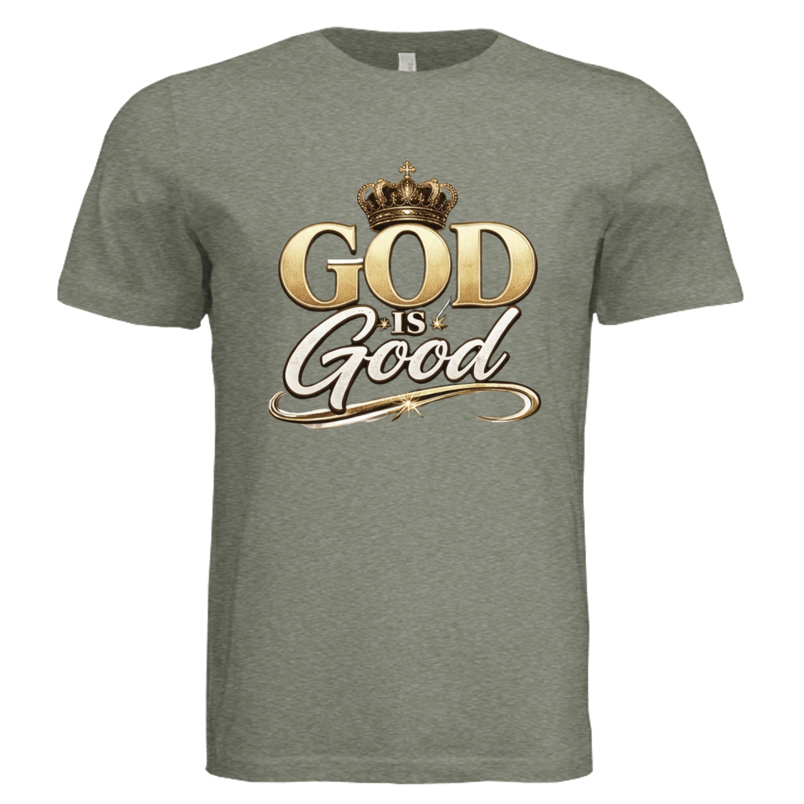 Military Green Triblend - 3413C - FRONT