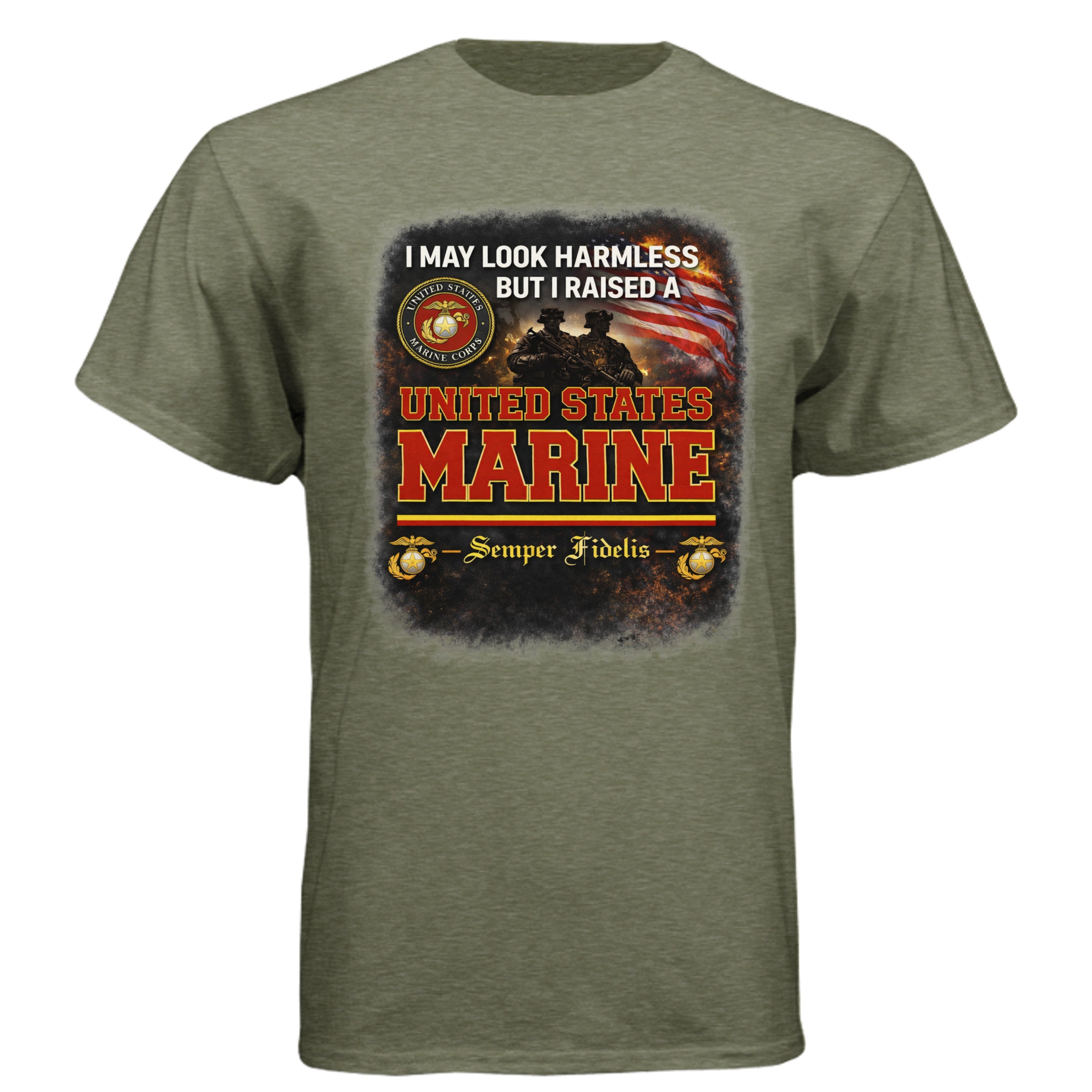 MILITARY GREEN - 6010 - FRONT