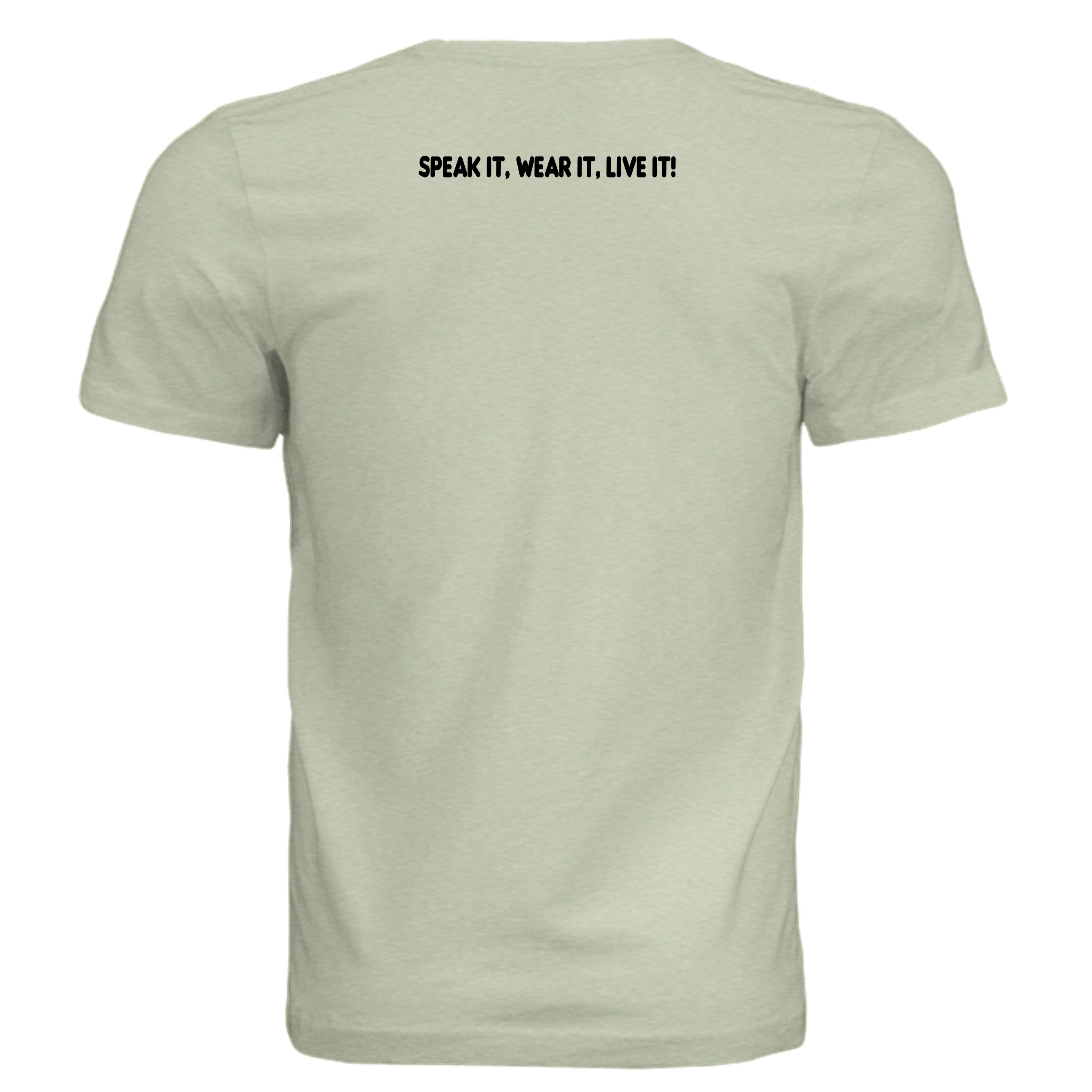 Spring Green Triblend - 3413C - BACK