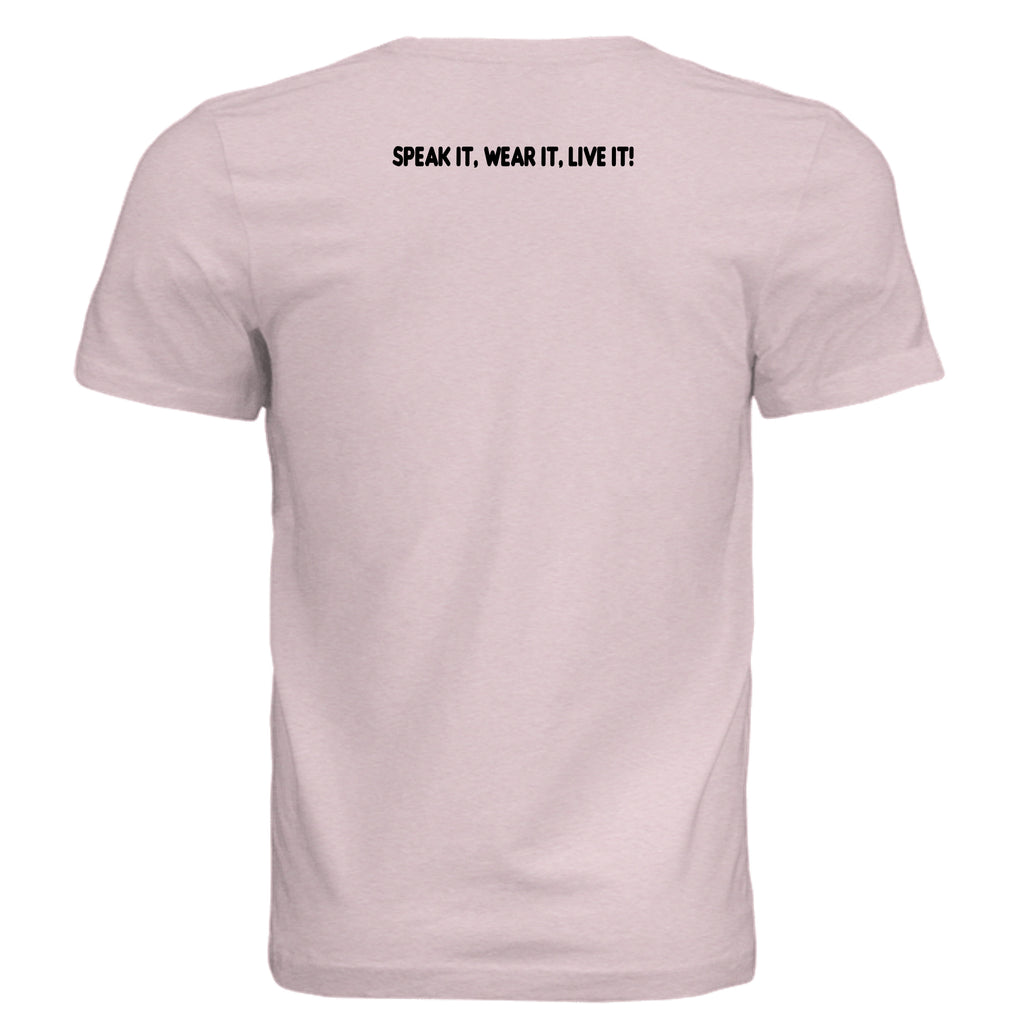 Pink Triblend - 3413C - BACK