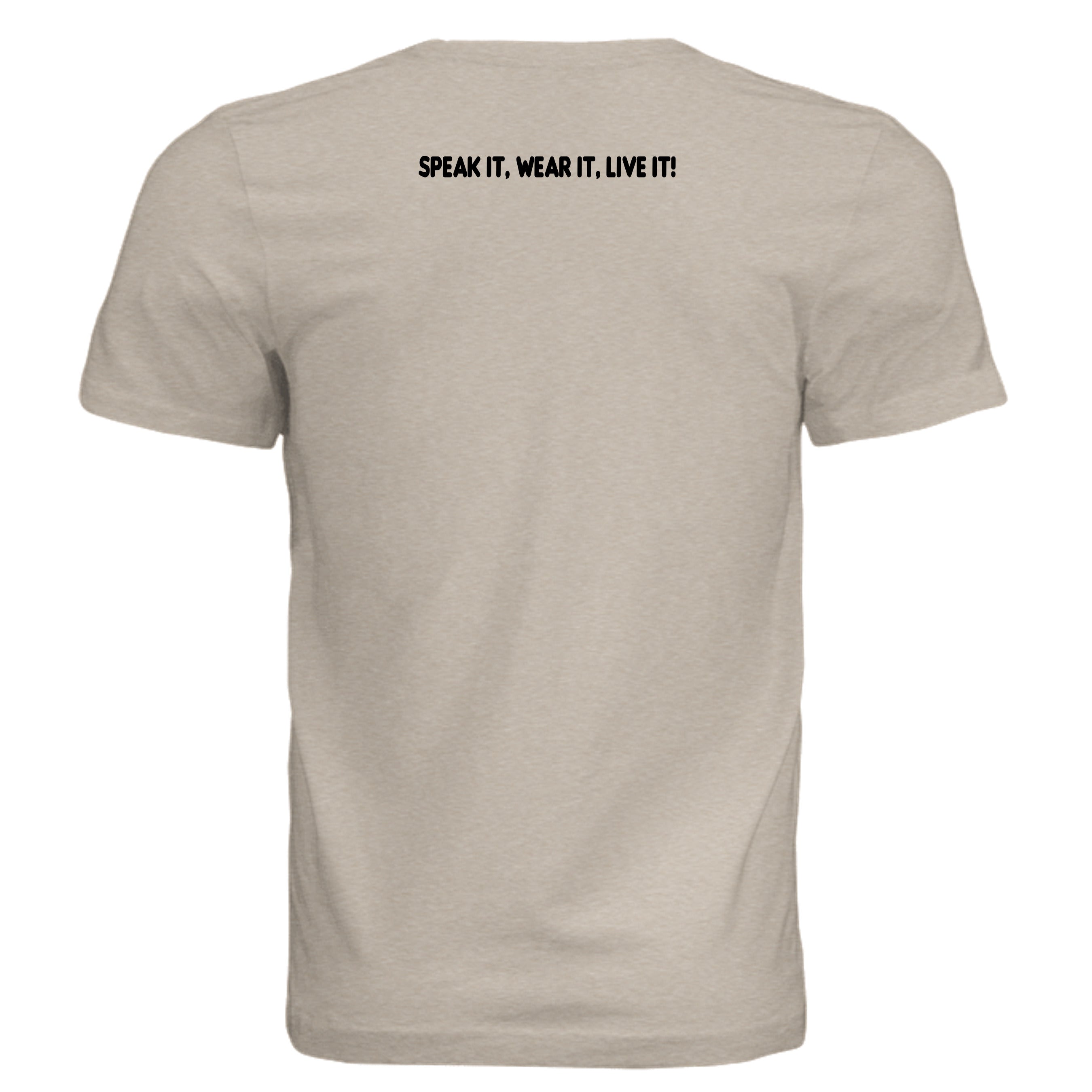 Tan Triblend - 3413C - BACK