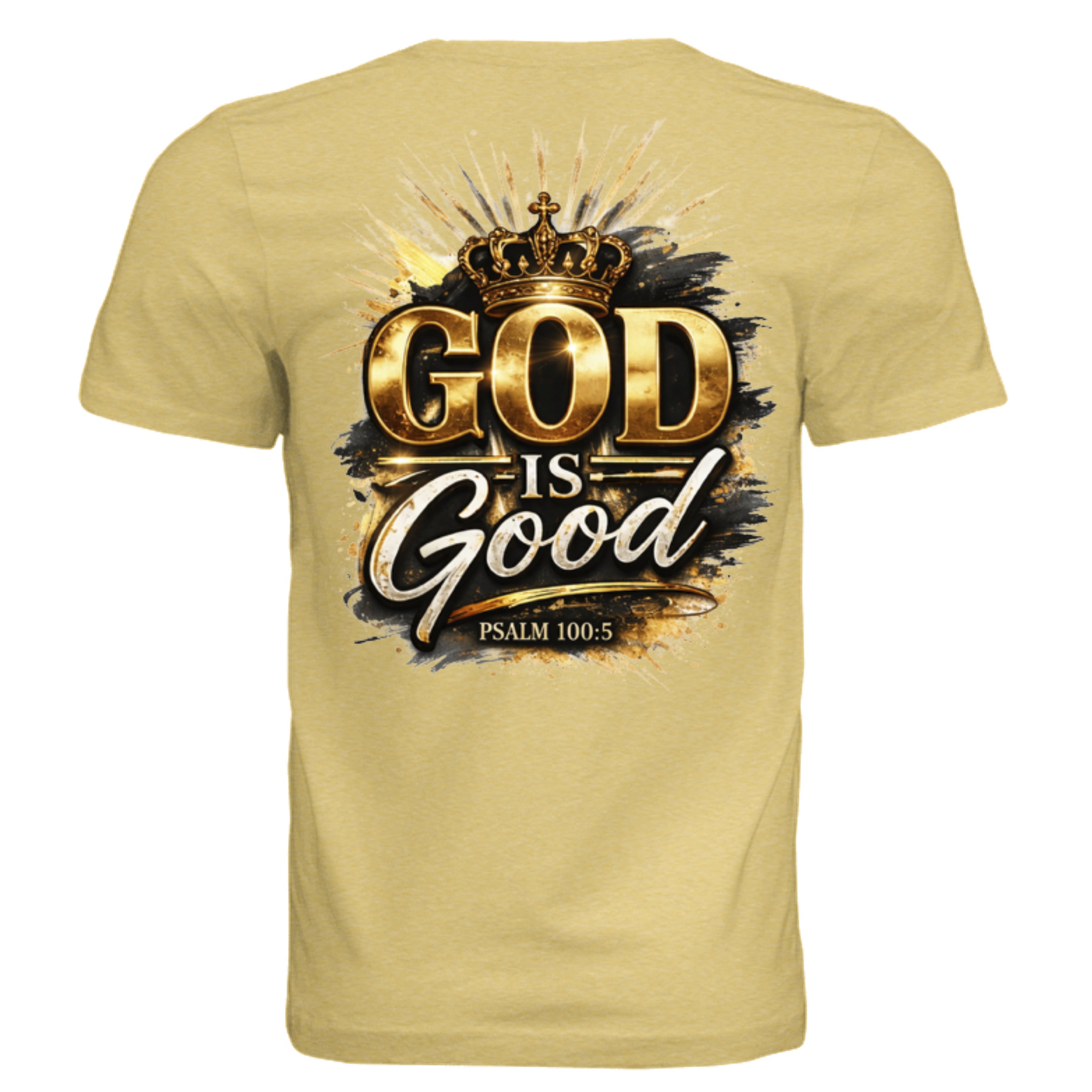 Mustard Triblend - 3413C - BACK