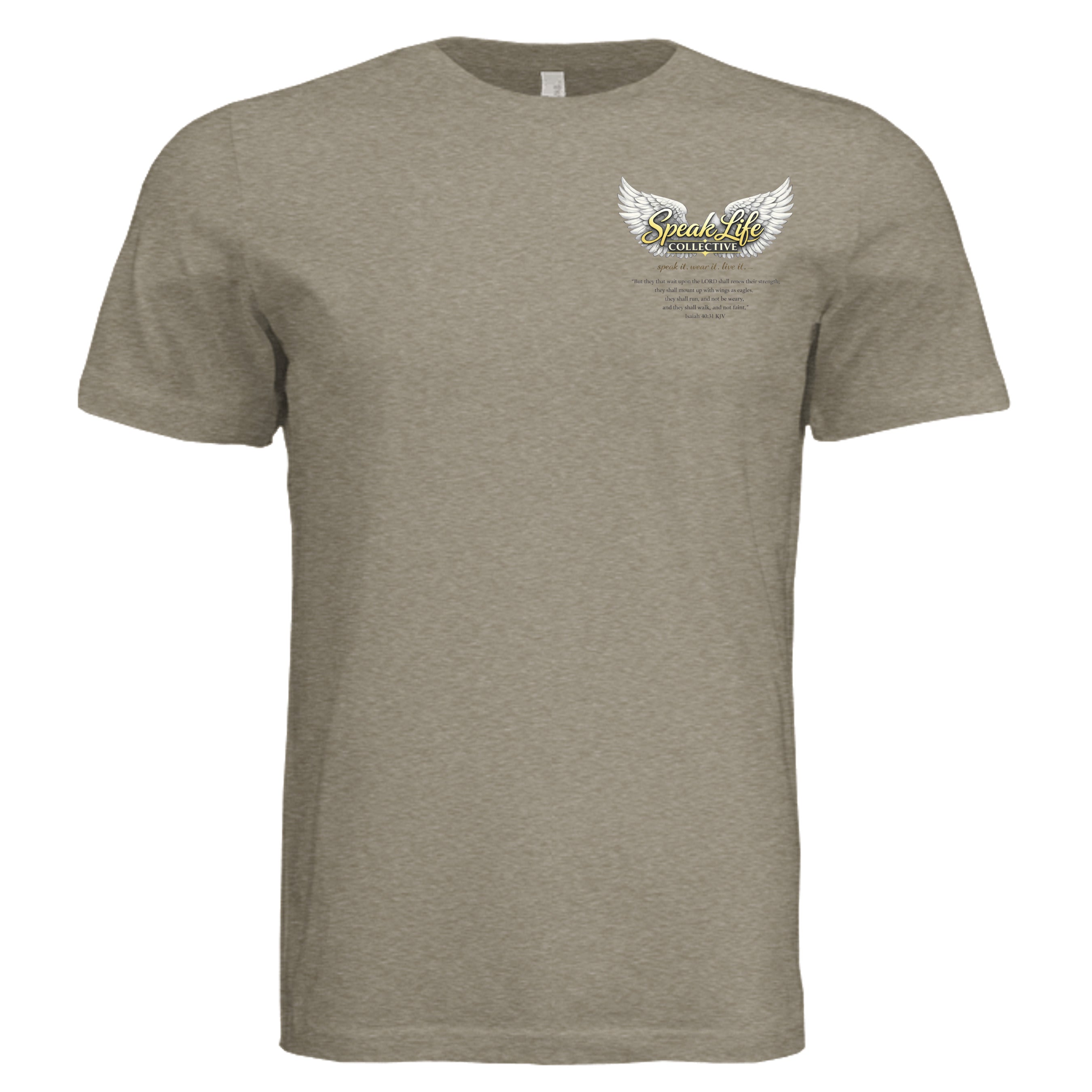 OLIVE TRIBLEND - 3413C - FRONT
